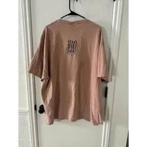 新品　Hanes テキサスダートTシャツ ブラウン Vintage Texas Dirt Shirt Longhorn Hand Dyed with | Depop